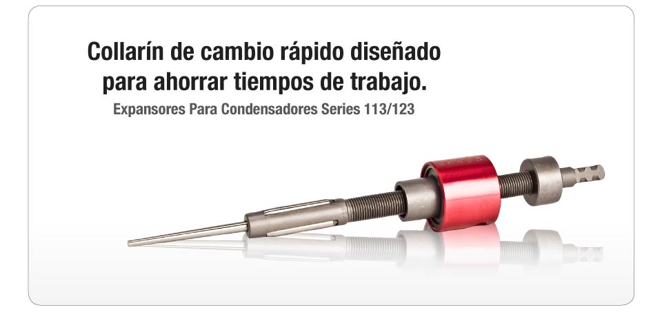 Expansores Para Condensadores Series 113/123