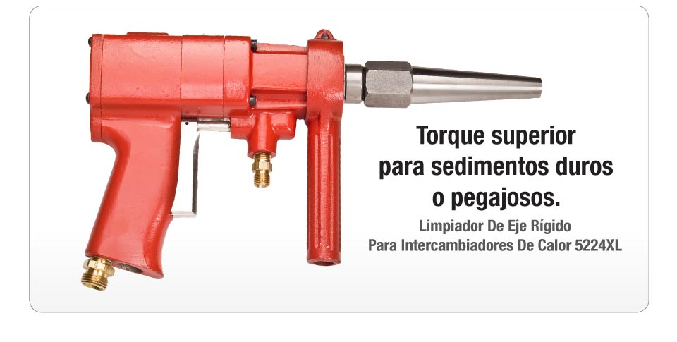 Limpiador De Eje Rígido Para Intercambiadores De Calor 5224XL Limpiador De Eje Rígido Para Intercambiadores De Calor 5224XL