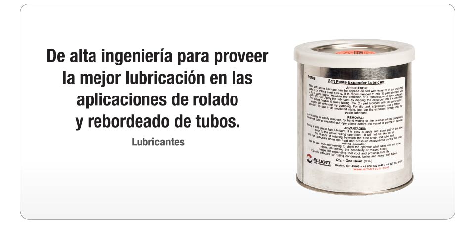Expansores De Tubos Accesorios y Repuestos Lubricantes Expansores De Tubos Accesorios y Repuestos Lubricantes