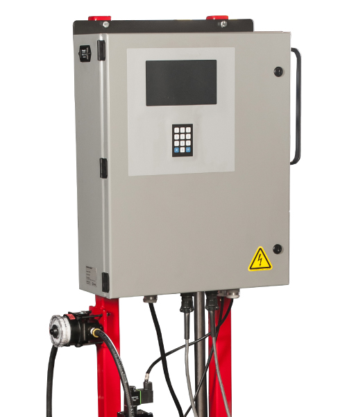 Tabletop Assisted Tube Rolling System Control Stand