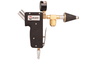 Leak test gun