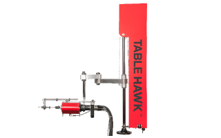 Table Hawk Tabletop Assisted Tube Rolling System