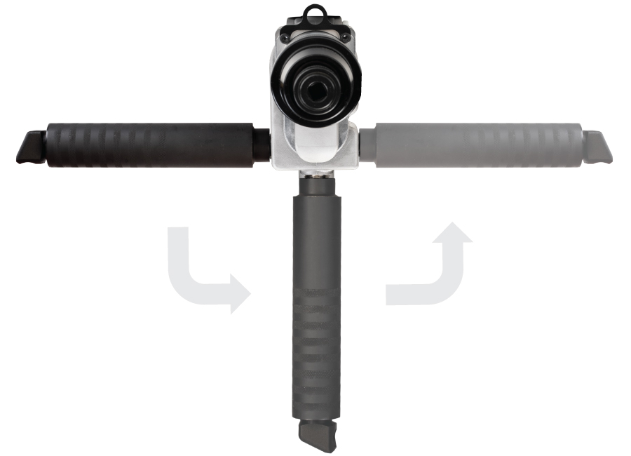 ET850-Handle-Positions 850 Motor Handles