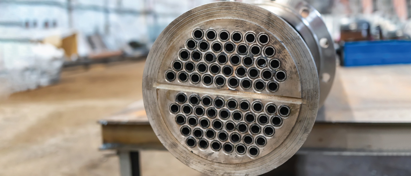 MaterialsHeader heat exchanger