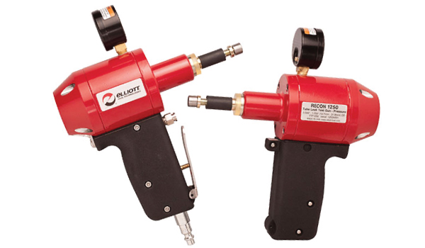 Tube leak test gun