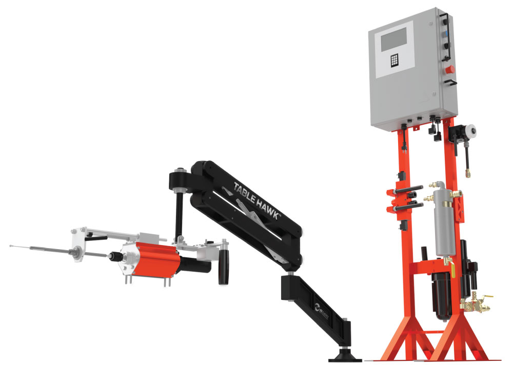 Tabletop Assisted Tube Rolling System