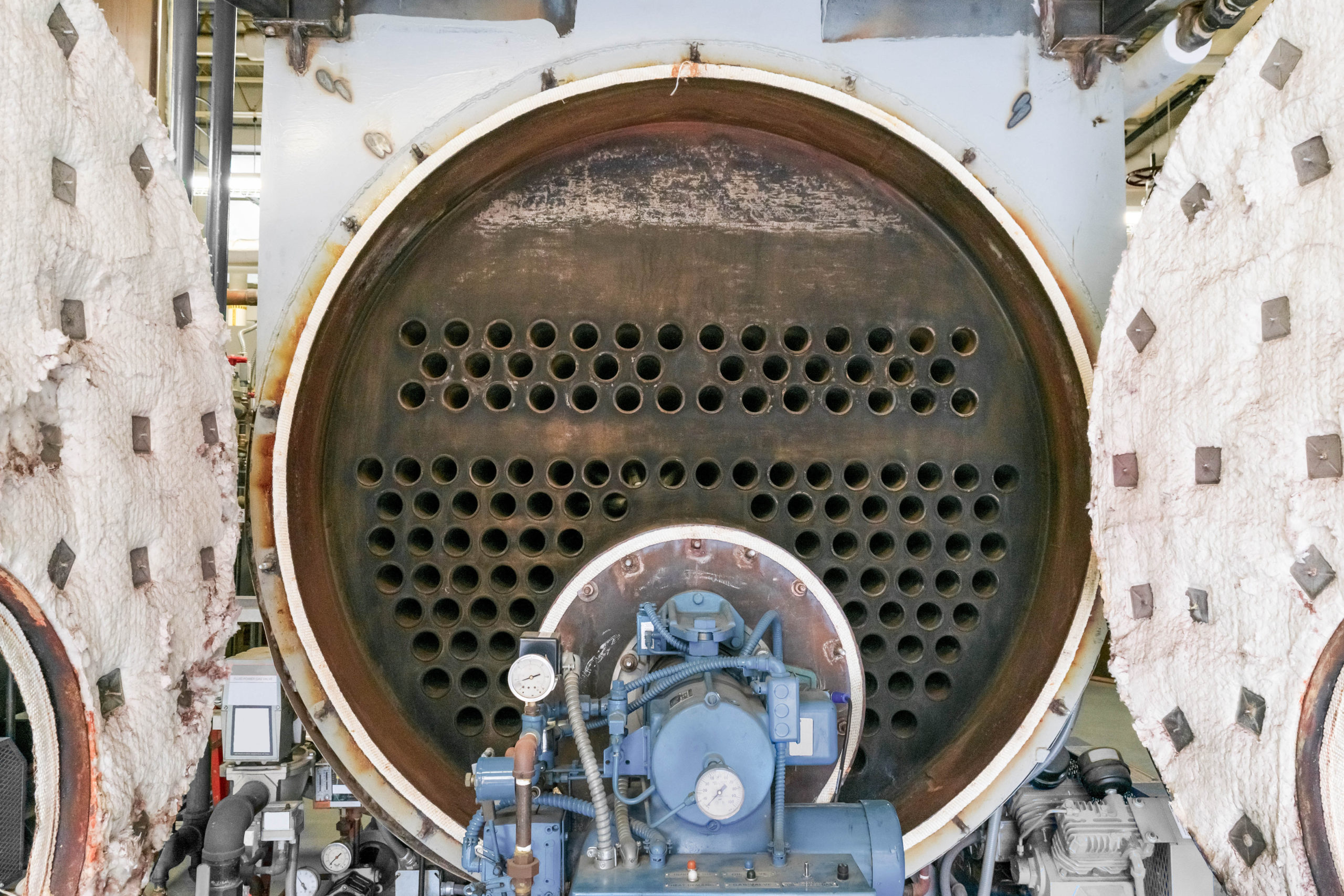 Open Scotch Marine Fire Tube Steam Boiler with Burner