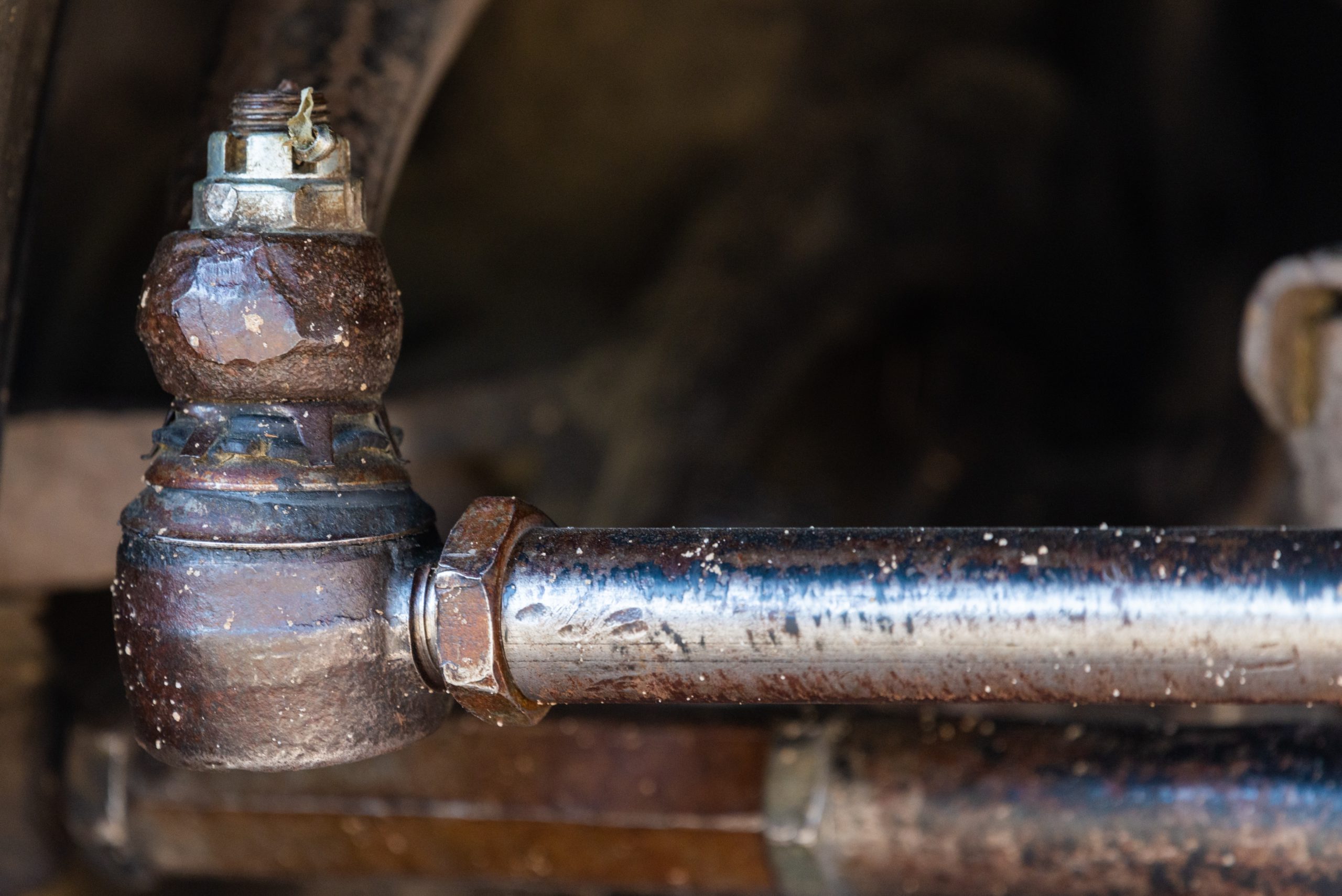 Rusted mechanical joint